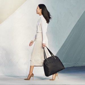 NWT Lo & son black OG medium bag